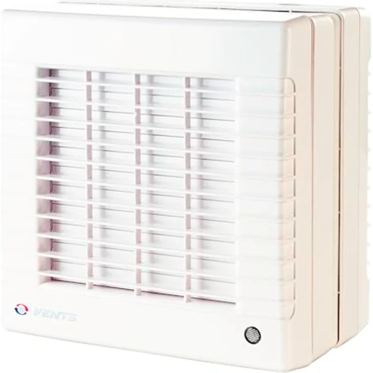 Vents Wandventilator Fensterventilator 125 MAO1 TH, Feuchtesensor, 22 W Leistung, 1 Geschwindigkeitsstufe, 190 cm Höhe, Lautstärke 35 dB – Bild 1