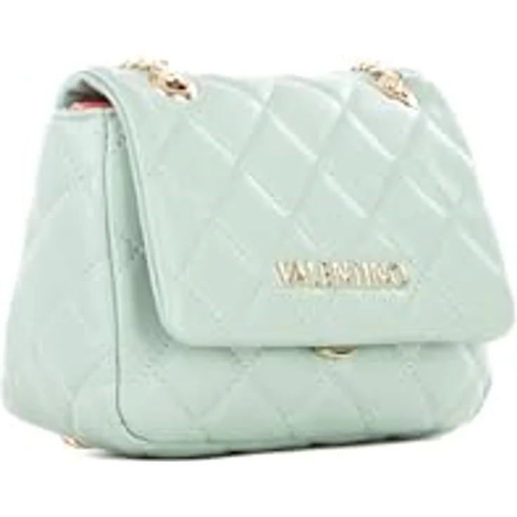 VALENTINO BAGS Umhängetasche OCARINA, Damen Handtasche Schultertasche Kettentasche, goldfarbene Metallkette – Bild 2