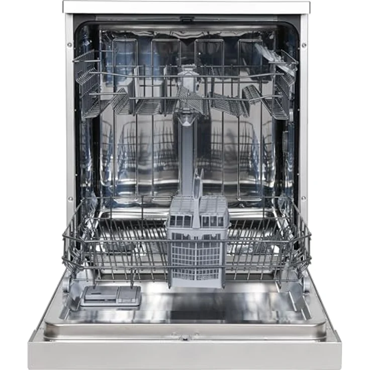 Telefunken GFS6012DI, freistehender Geschirrspüler 60 cm, 12 Maßgedecke, Silber, 6 Programme, AquaStop, Eco, 45 dB – Bild 2