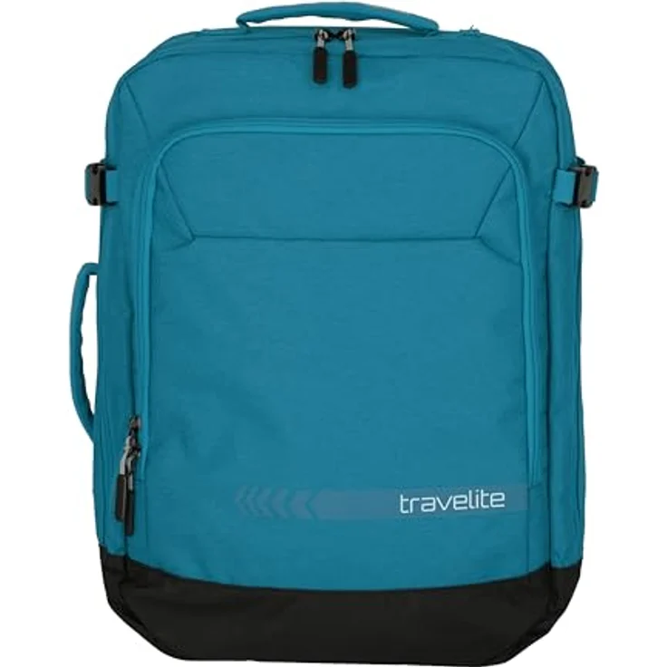 travelite Kick Off Multibag Rucksack 50 cm, petrol – Bild 2