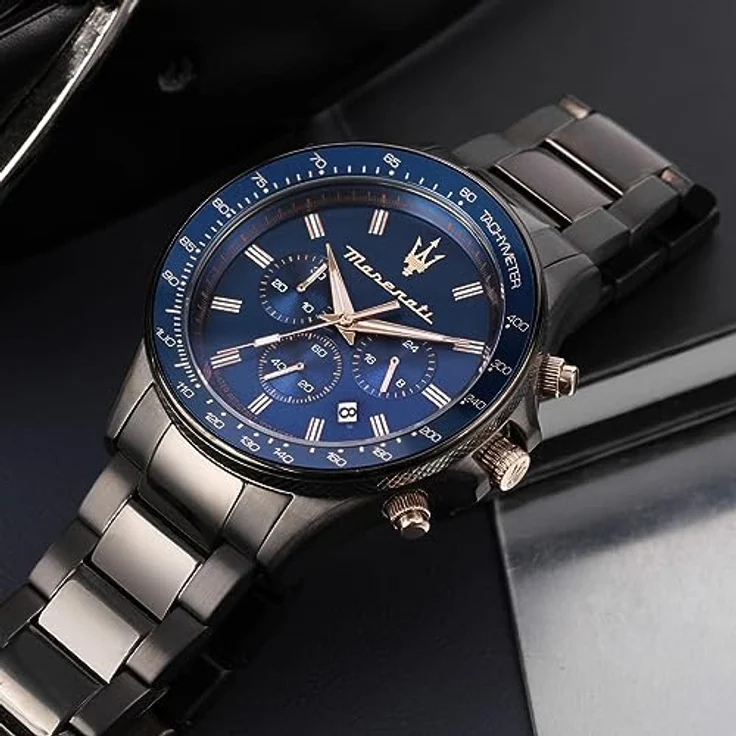 Maserati R8873640001 Sfida Chronograph 44mm 10ATM – Bild 5