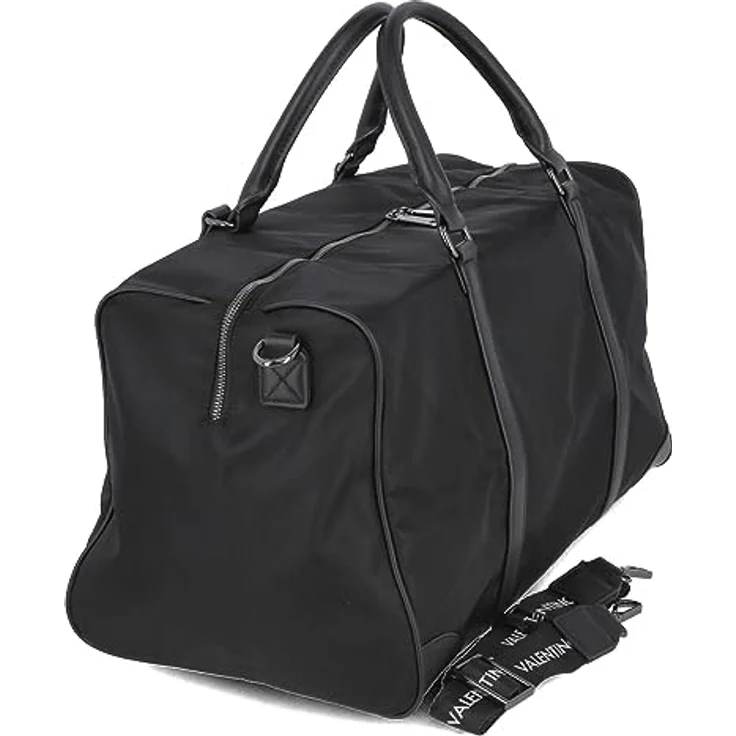 Valentino Kylo Weekender Reisetasche, 49 cm, schwarz, 100% Nylon, 39 L x 22.5 B x 49 H – Bild 4