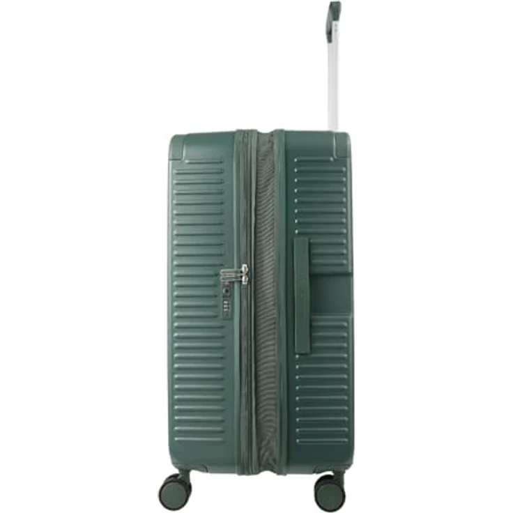 Hedgren Trolley Raku Yuno 30" / 75 cm Expandable Spinner, dunkelgrün, 106-114,5 Liter Volumen, TSA-Zahlenschloss, robustes Polycarbonat – Bild 4