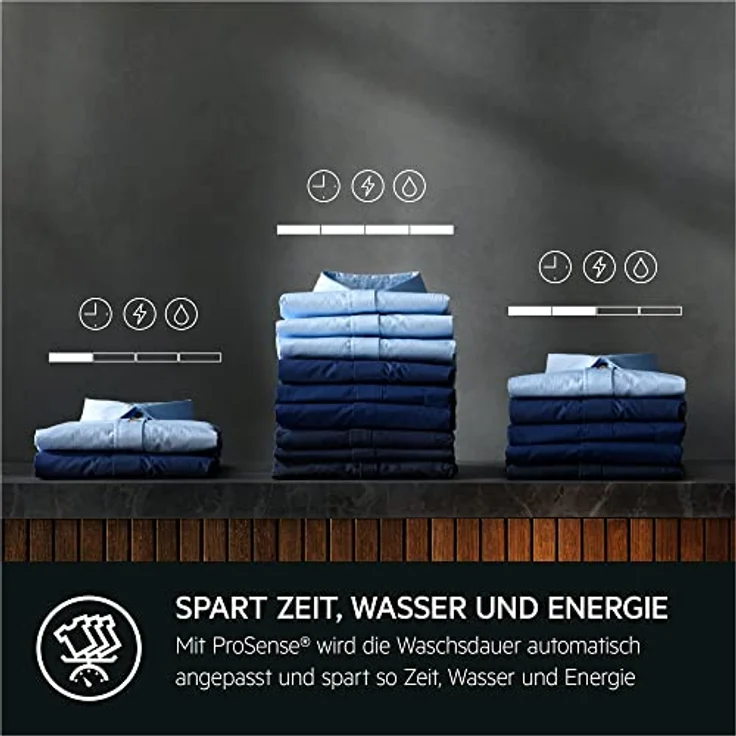 AEG L6AMZ48FL​ Waschmaschine / Serie 6000 mit ProSense / Mengenautomatik / 8,0 kg / 1400 U/min – Bild 2