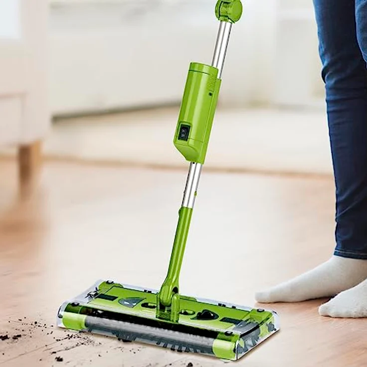 in-trading Handelsgesellschaft mbH Akku-Besen Swivel Sweeper G2 - kabellos und wiederaufladbar - limegreen – Bild 3