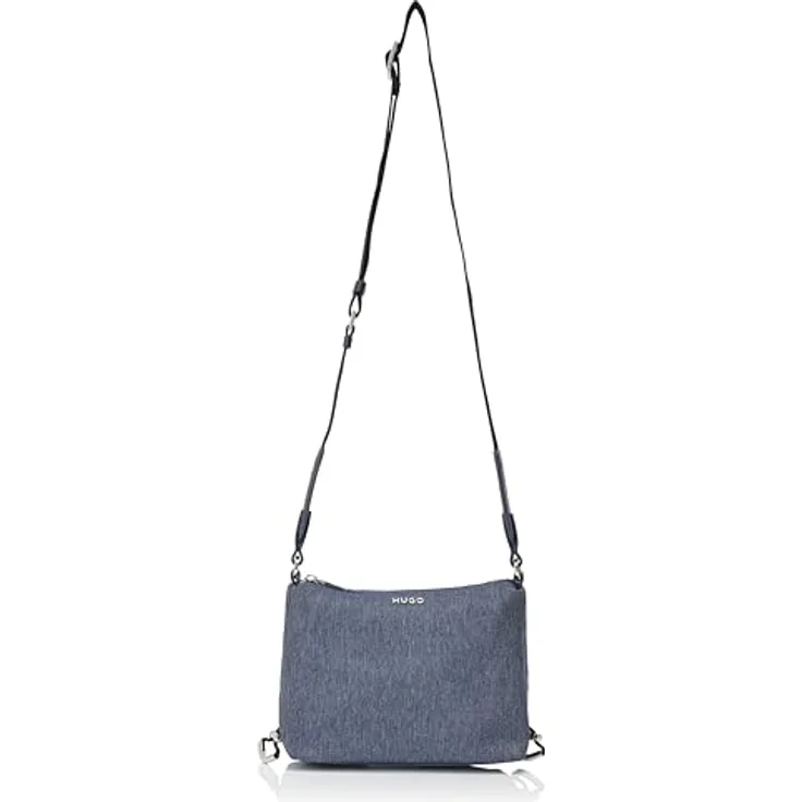 Hugo Ilene Umhängetasche, 22 cm, blau, 100% Polyester, Maße: 22 cm x 10 cm x 19 cm