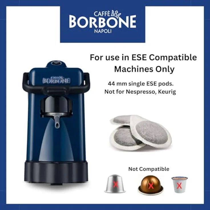 Caffè BORBONE Miscela ROSSO ROT ESE Pads - 100 Stück – Bild 3