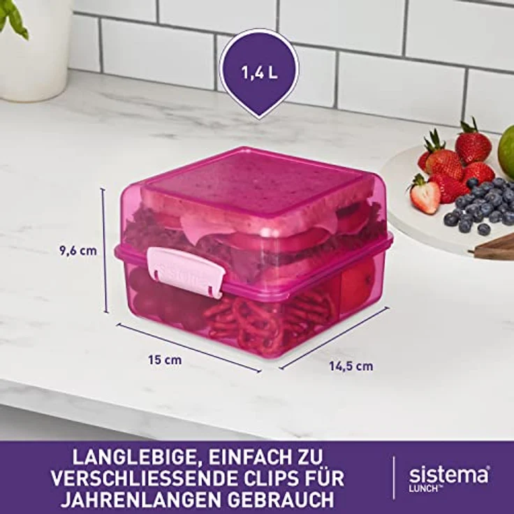 Sistema 1735 Lunch-Box, Farblich sortiert – Bild 3