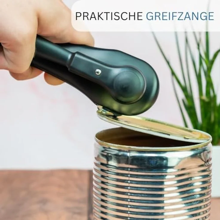 Westmark Sicherheitdosenöffner, Länge: 17,5 cm, Kunststoff-Edelstahl, Klu 2, Schwarz, 10382260 – Bild 5