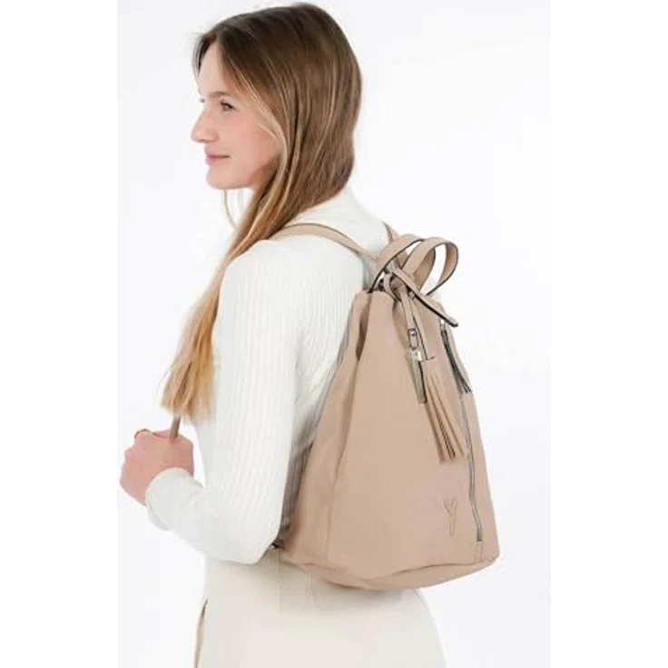 Suri Frey SFY Romy City Rucksack, 33 cm, 100% Polyester, braun – Bild 4