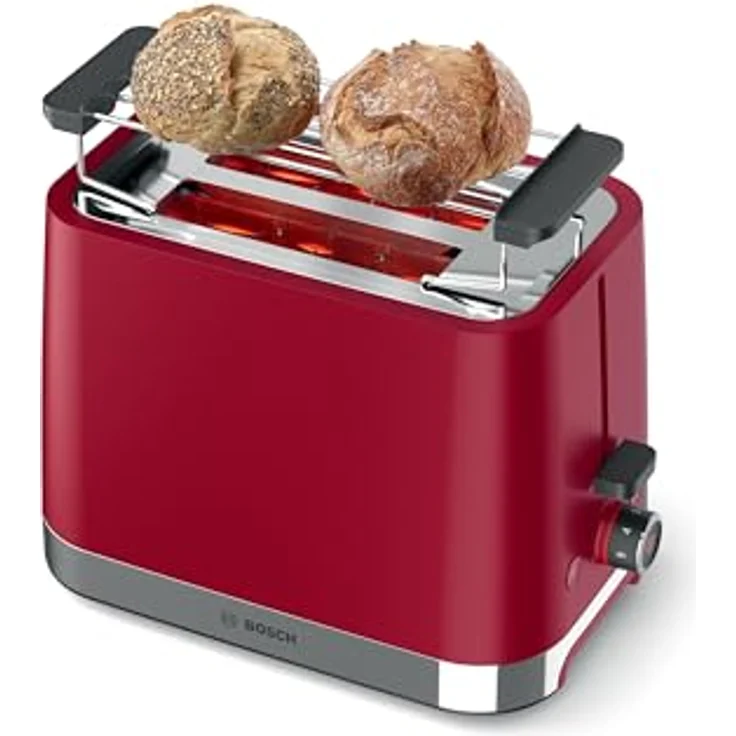Bosch Hausgeräte BOSC Toaster, Toaster, Rot – Bild 5