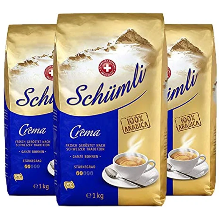 Schümli Ganze Bohne 1 Kg Crema – Bild 2