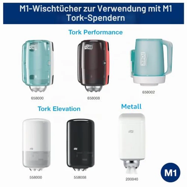 Tork Wischtücher Advanced 415 Mini 1-lagig 21,5cmx120m unperforiert we – Bild 3