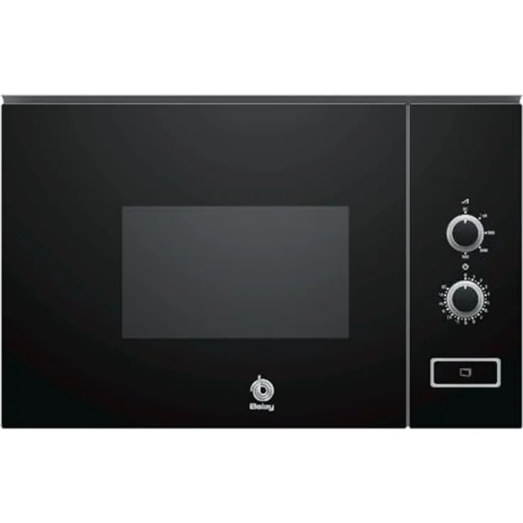 Balay Mikrowelle 3CP5002N3, Schwarz, Edelstahl mit Innenbeleuchtung und 5 Ebenen – Bild 1