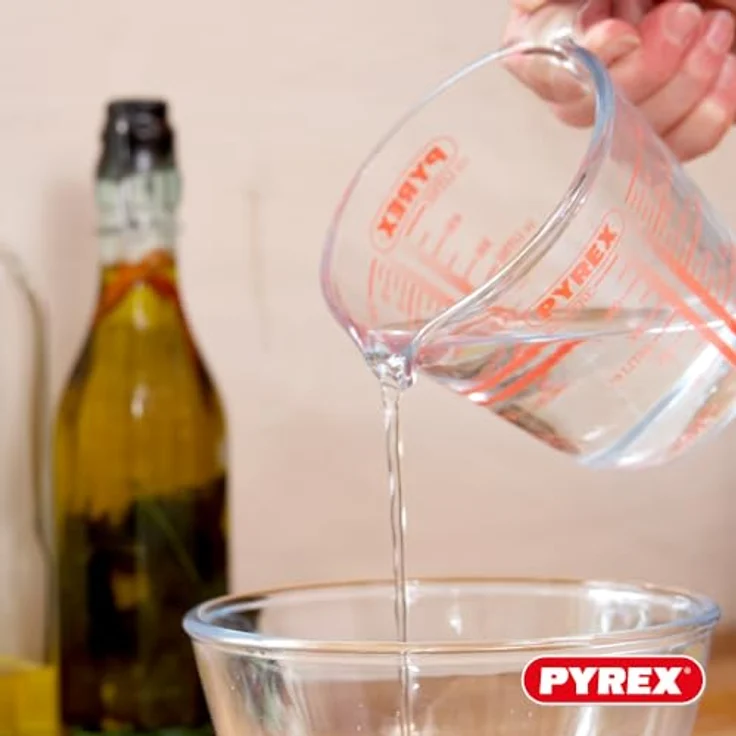 Pyrex – Messkrug aus strapazierfähigem Glas, Glas, durchsichtig, Set 3 pièces – Bild 7
