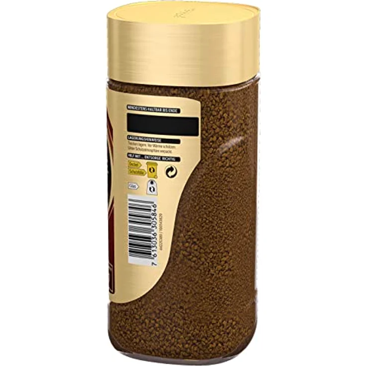 Nescafé Gold Original, löslicher Bohnenkaffee aus erlesenen Kaffeebohnen, koffeinhaltig, vollmundig & aromatisch, Menge: 6er Pack (6 x 200 g) – Bild 5