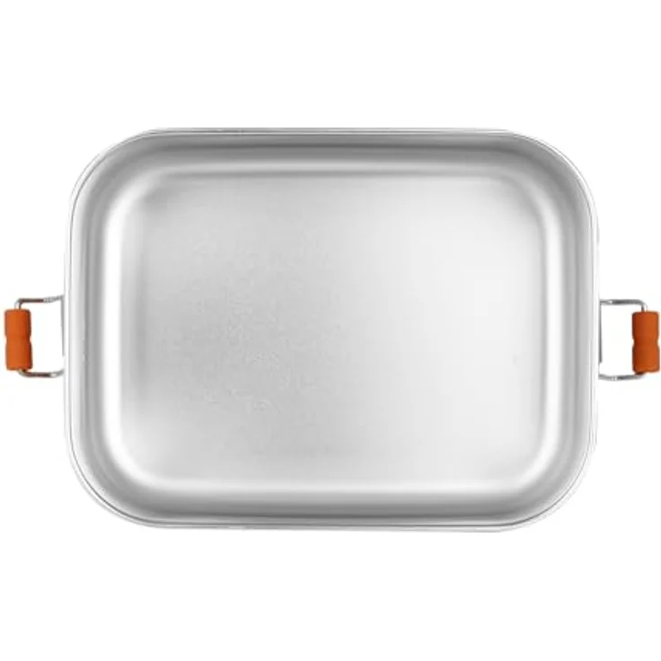 Trixie Baby Lunchbox Trixie Brotdose aus Edelstahl Mr Fox Fuchs Orange Small, für Kinder ab ca. 3 Jahren, ideal für unterwegs, leicht und langlebig - Preisvergleich – Bild 4