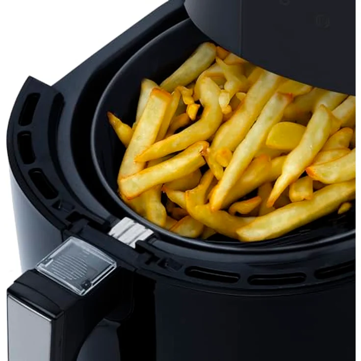 H.KOENIG Air Fryer FRY820 Heißluftfritteuse ohne Öl, 5,5 l, 7 Kochprogramme, Touchscreen, spülmaschinenfest, 1800 W – Bild 5