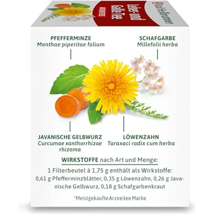 Bad Heilbrunner Leber- und Galle Tee – Bild 3