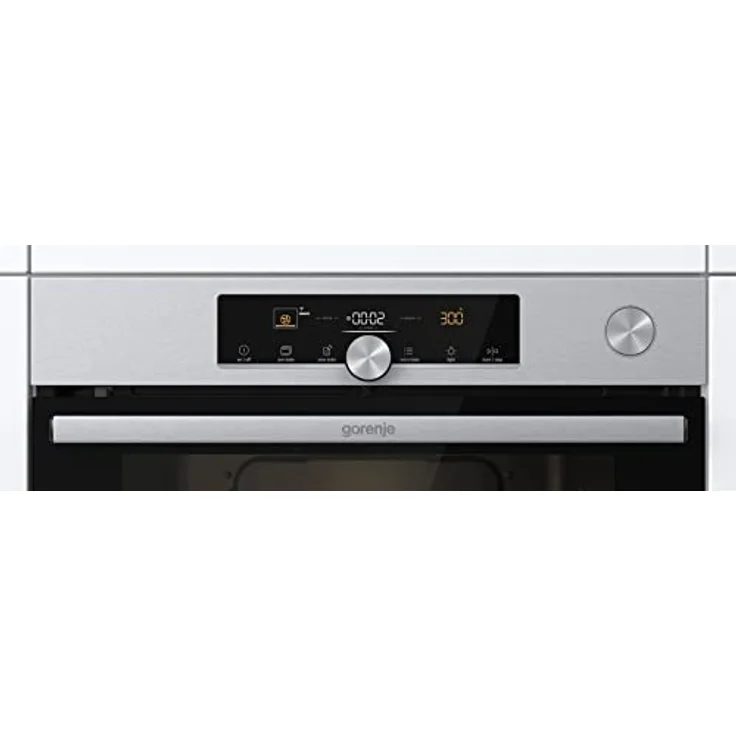 Gorenje OptiBake Advanced BPSA 6747 A08XWI Einbau-Backofen, WiFi Connected, 77L, Heißluft/Pyrolyse/AutoBake/Touch Bedienung/Bratenthermometer/SteamAssist/PizzaMode 300°C, Inox Edelstahl – Bild 4