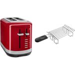 KitchenAid Toaster KitchenAid Set 2, Toaster + Brötchenaufsatz 5KMT2109, 2-Scheiben-Toaster mit extra breiten Schlitzen, 7 Bräunungsgraden, Metallgehäuse in elegantem Design - Preisvergleich