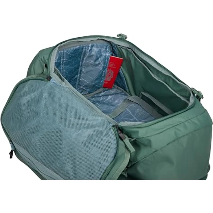 Thule Landmark Reiserucksack 55 cm, Laptopfach, 100% Polyester, hazy green – Bild 8