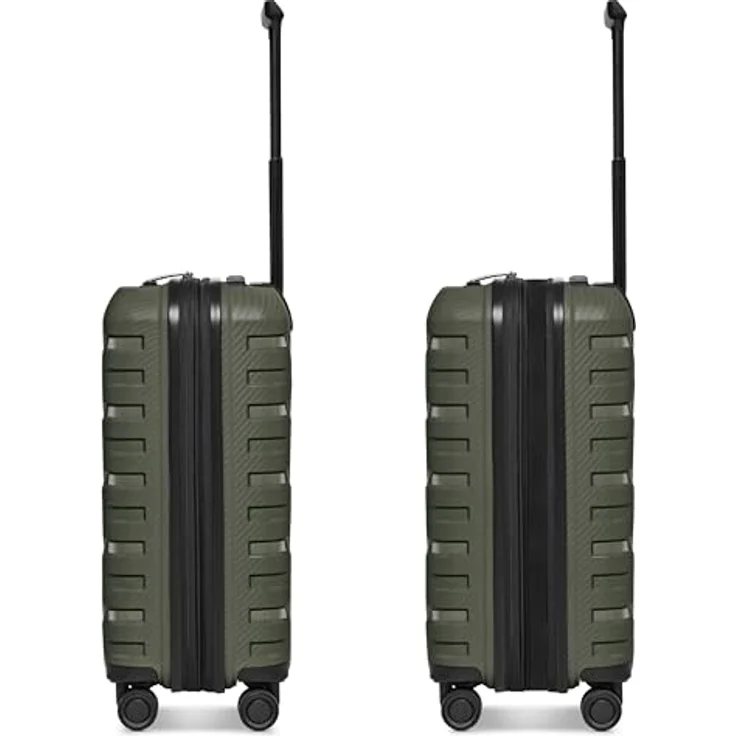 SMARTBOX Hartschalen Kabinen-Koffer | Kleiner Trolley 37 x 23 x 55 cm | Polypropylen | 4 Doppelrollen & TSA-Schloss | 2,9 kg | Edition 01 – Bild 2
