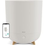 Duux Neo Ultrashall Luftbefeuchter Leise 5L - Smart Air Humidifier - Raumbefeuchter für Schlafzimmer, Kinderzimmer und Pflanzen - Greige