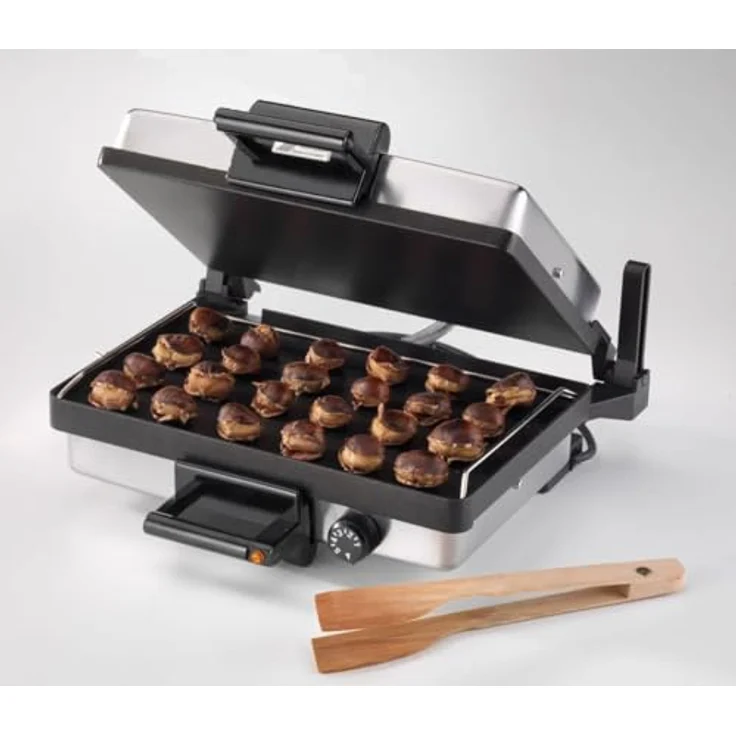 silex 610 15004 Kontaktgrill, 34 x 22 cm, Antihaftbeschichtete Grillplatte, 2000 Watt – Bild 2