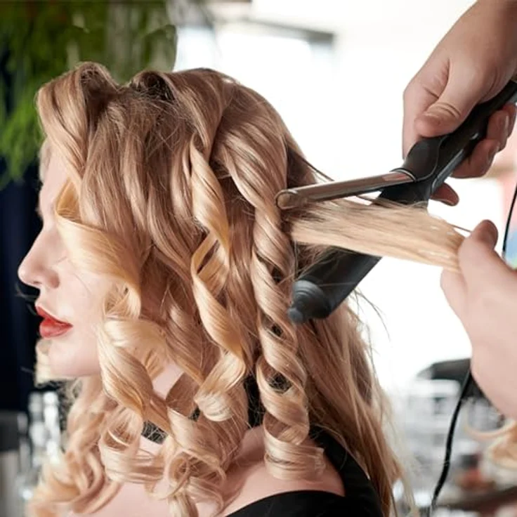 ghd curve classic curl tong, professioneller Lockenstab mit Klammer, 26 mm Durchmesser, Ultrazone-Technologie, schwarz-silber – Bild 6