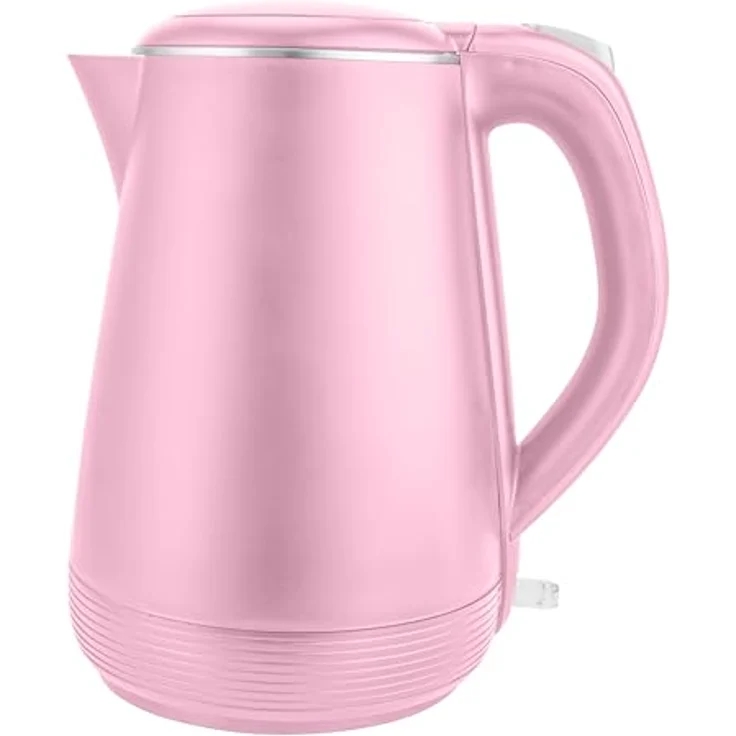 DMS DW-2 Wasserkocher 1,7L | 2200W, BPA-frei, kabellos, automatisch abschaltend, rosa – Bild 1