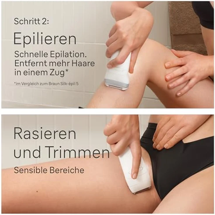 Braun, Epilierer, Silk-épil 7 SkinSpa – Bild 4