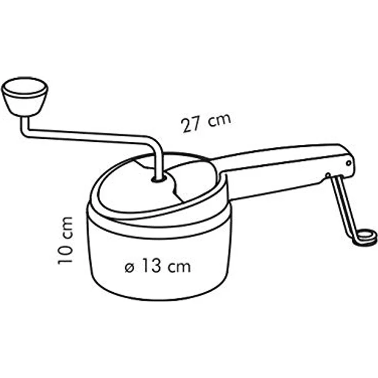 Tescoma Rotary Reibe Handlich, 3 Disks – Bild 8