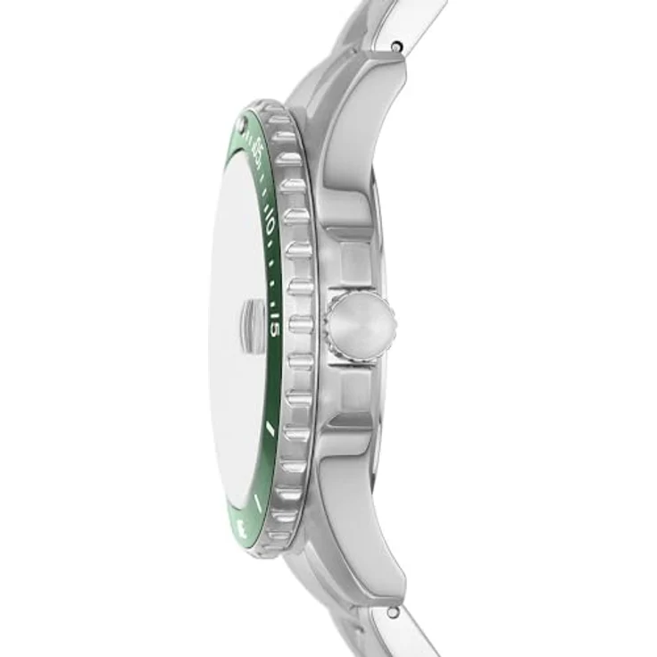 Fossil Herrenuhr Fossil Blue Dive Quarz/3 Zeiger Datum Uhrwerk 42 mm Gehäusegröße mit Edelstahlarmband FS6033 – Bild 3