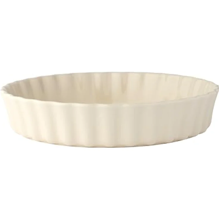 Emile Henry Kuchenform, Keramik, Lehmfarben, 28 x 28 x 5,5 cm – Bild 2