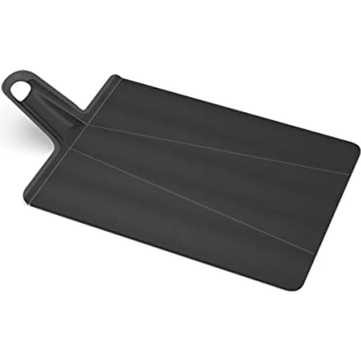 Joseph Joseph Chop2Pot Plus faltbares Schneidebrett mit Griff (groß) - Schwarz – Bild 1