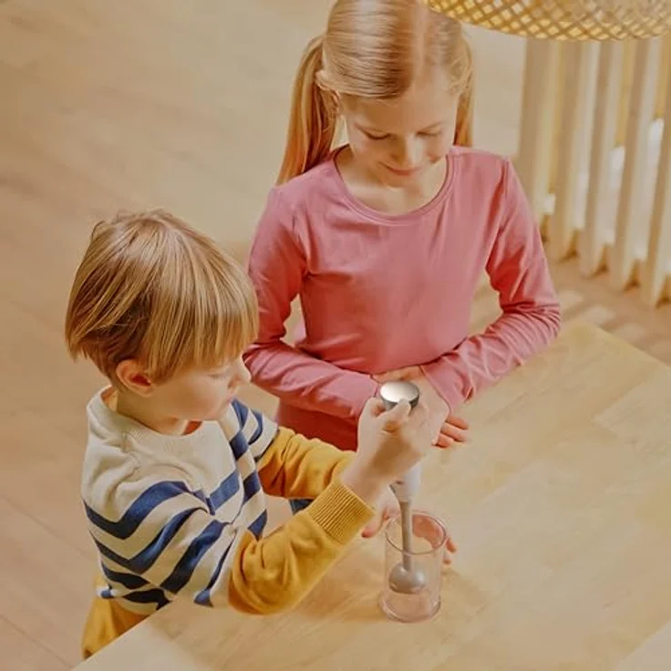Klein Bosch - Stabmixer, silber, mit kindersicheren Klingen und Spielküchengeräusch – Bild 2