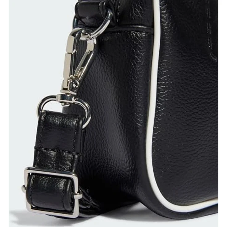 adidas Originals ADICOLOR SB Sporttasche, elegante Schultertasche mit verstellbarem Riemen und legendärem Trefoil-Print, schwarz – Bild 5