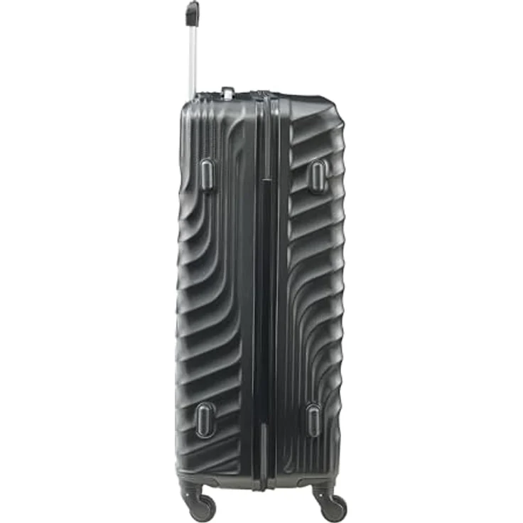 Pro-Tec Reisekoffer Pona 3er Set, Schwarz, Hartschale, 100 l, TSA-Schloss, 360° Rollen – Bild 6