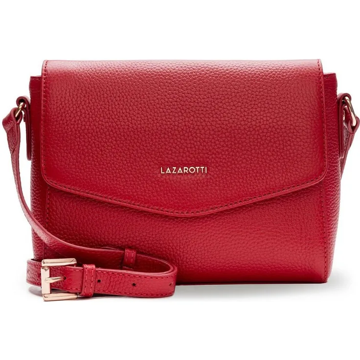 Lazarotti Umhängetasche Bologna Leather, Leder