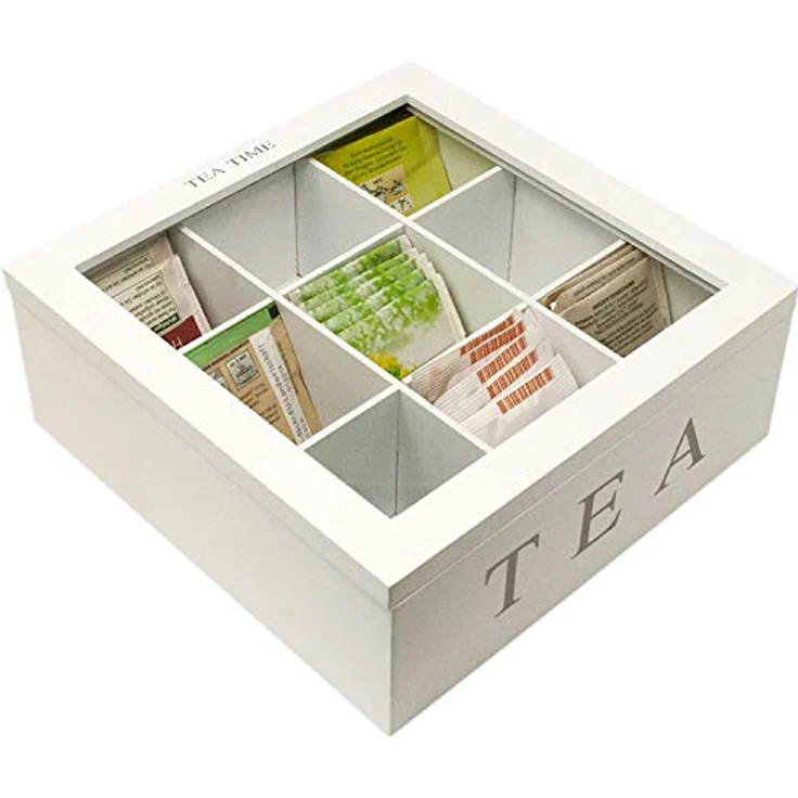 Home & styling collection Teebox, MDF, 9 Fächer – Bild 6