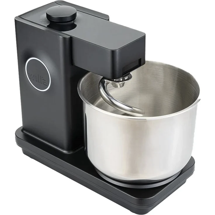 Wilfa Probaker KM1BS-70, Handmixer in Schwarz mit kompakten Maßen (36 cm hoch, 42,5 cm breit, 25 cm tief)