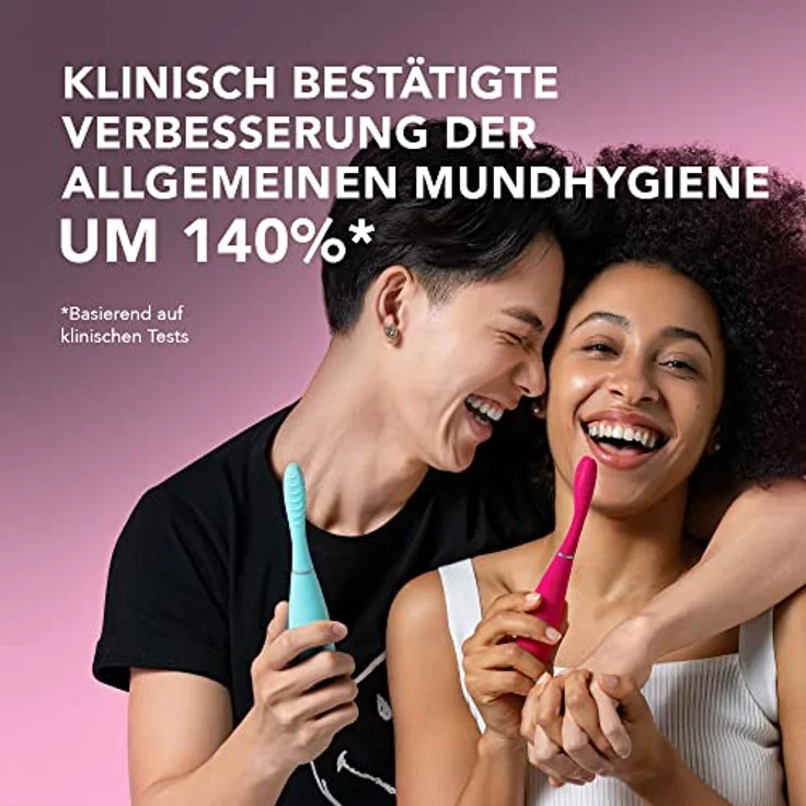 FOREO ISSA 3 Ultrahygienische elektrische 4-in-1-Silikon-Schallzahnbürste für Zähne & Zahnfleisch - Wangen & Zungenreiniger - 6 Monate Bürstenkopf - wasserdicht - 365 Tage/USB-Aufladung – Bild 4