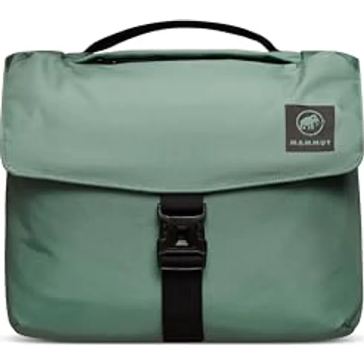 Mammut Xeron Messenger 8, Wasserabweisende Handtasche mit 13"-Laptopfach, Grün