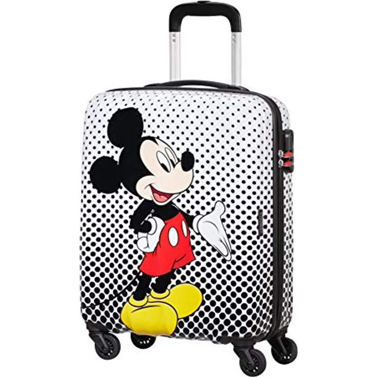 American Tourister Disney Legends - Spinner S, Kindergepäck, 55 cm, 36 L, Mehrfarbig (Mickey Mouse Polka Dot) – Bild 1