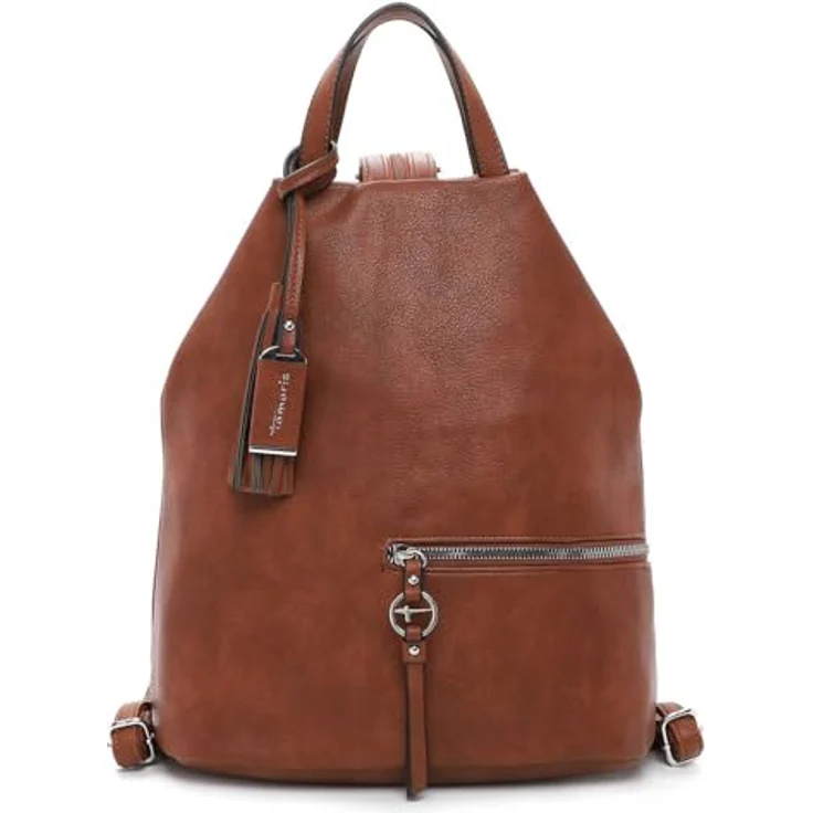Tamaris Freizeitrucksack Nele, Feinsynthetik, verstellbare Rückenriemen, Reißverschluss, uni-design – Bild 1