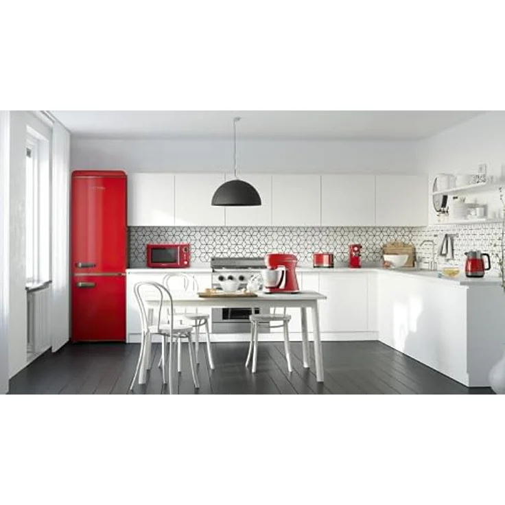 ETA Storio, Solo-Mikrowelle mit 20 l, 700 W, Tasten und Drehregler, Rot – Bild 6