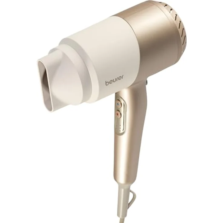 BEURER Ionic-Haartrockner HC 40, 2000 W mit LED-Anzeige, Ionenfunktion, 3 Temperaturstufen und Kaltluftmodus – Bild 2