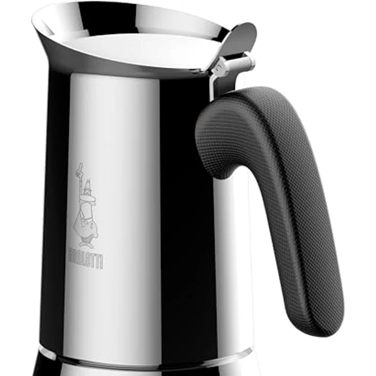 Bialetti Venus Espressokocher, Edelstahl, Silber, 10 Tassen – Bild 4