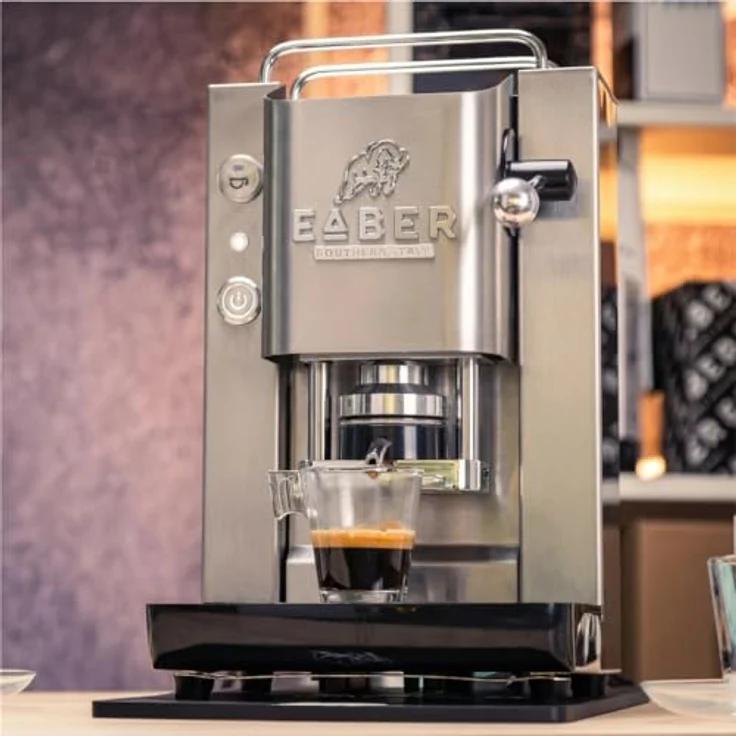 Faber Pro Inox Essential, Kapselmaschine in Matt Satin mit modernem Design – Bild 4